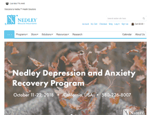 Tablet Screenshot of nedleyhealthsolutions.com